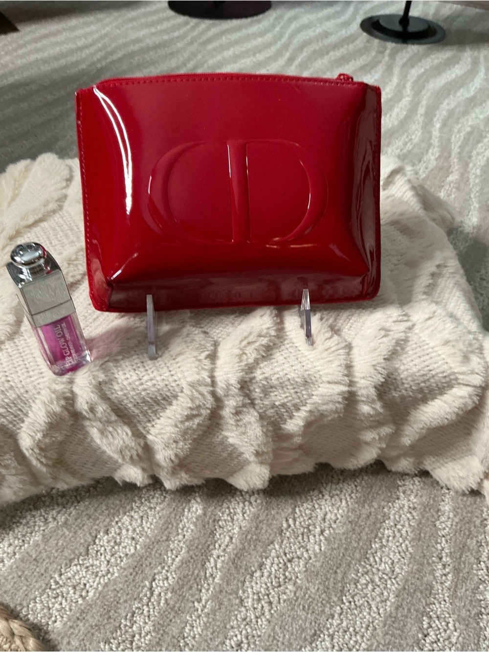 ❤️ DIOR Beauty Makeup Pouch Bundle w/ Lip Oil & Lipstick ❤️ All are Dior - Picture 9 of 9